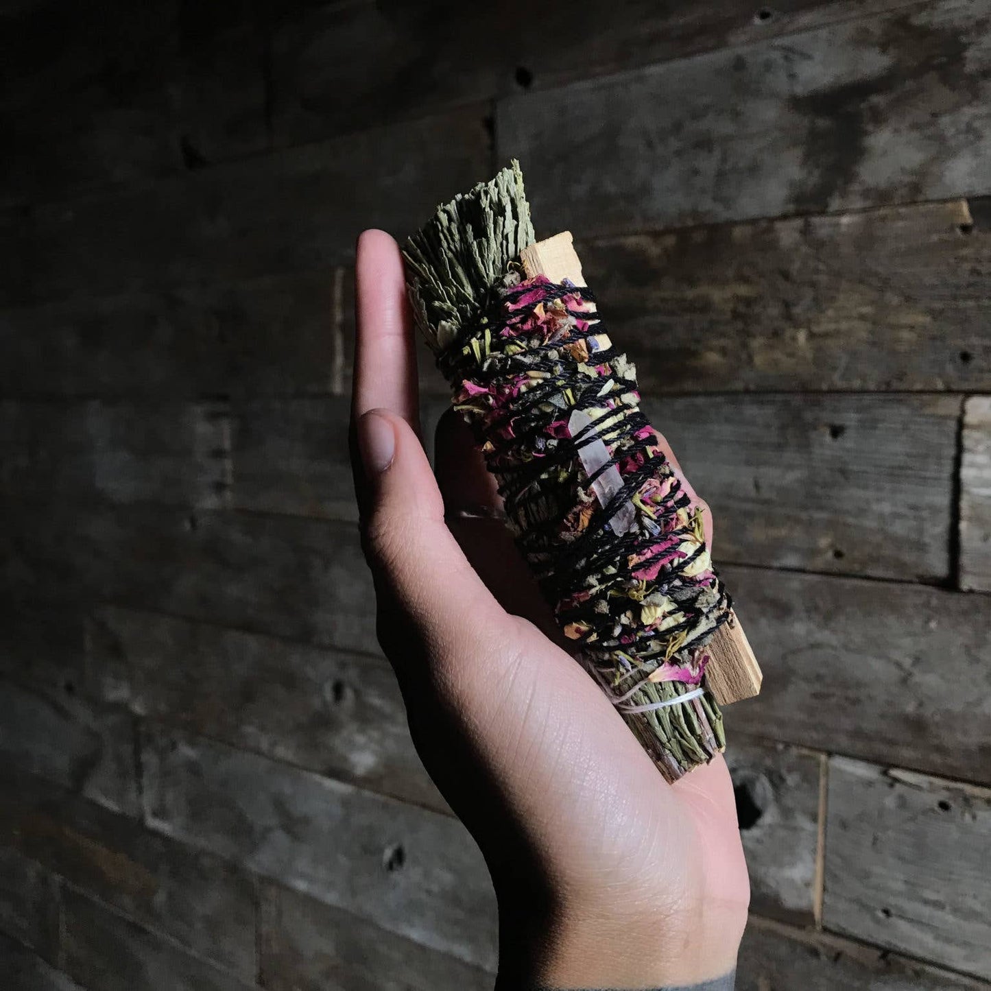 Cedar + Palo Santo Bundle. With Instructions.