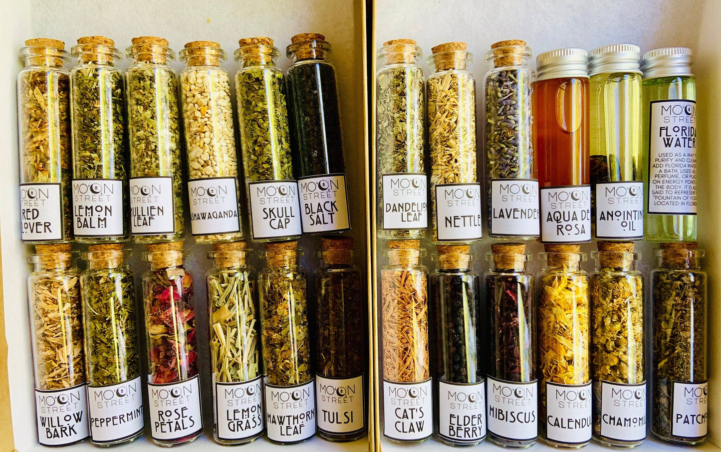 Mystery Apothecary: 5 Herbs & 1 Water