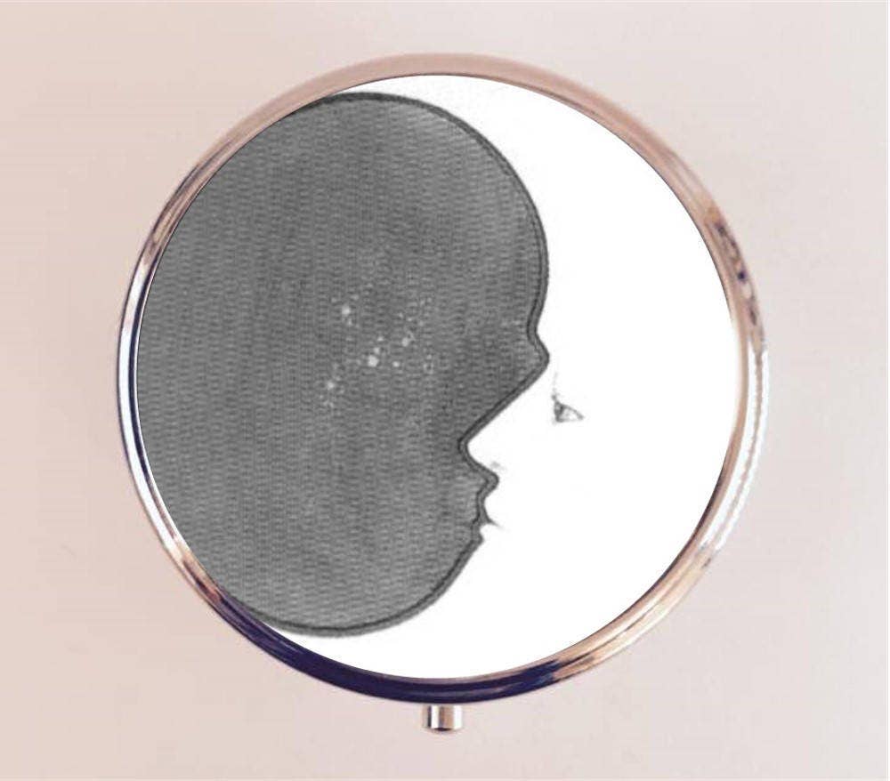Crescent Moon Pill Box