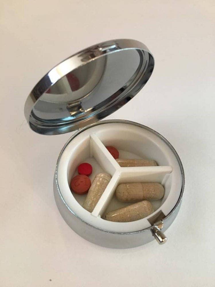 Pin Up Witch Pill Box