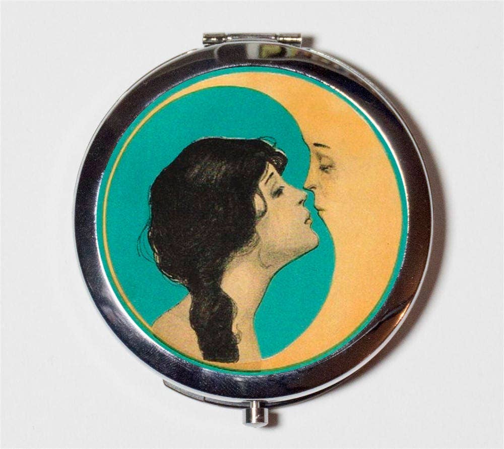 Moon Kiss Compact Mirror