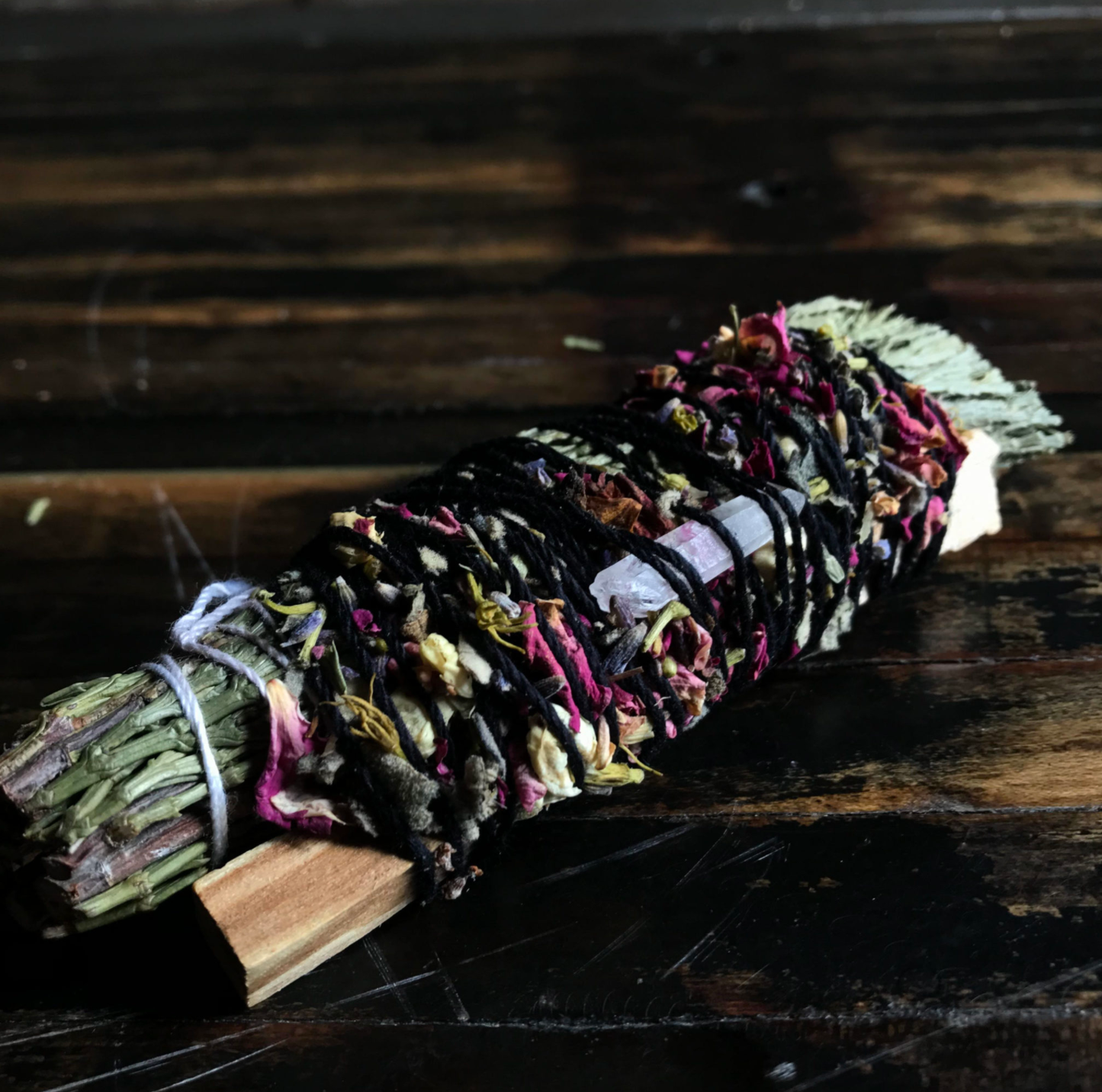 Cedar + Palo Santo Bundle. With Instructions.