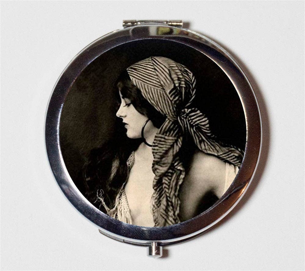 Romani Flapper Follies Compact Mirror